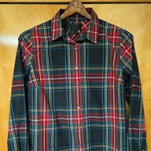 JCrew 8 Tartan Plaid Button Down Shirt